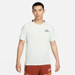 Nike Trail Solar Chase Men's Dri-FIT Short-Sleeve Running Top - White - Size M